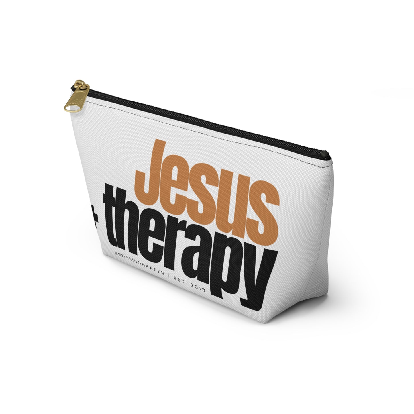 "Jesus + therapy" Accessory Pouch