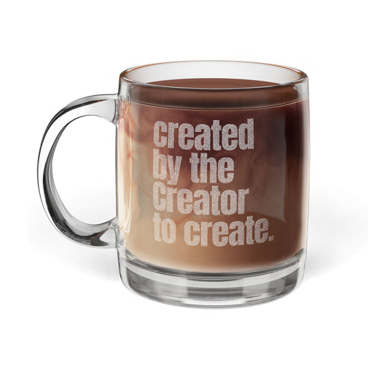 "Created by the Creator..." Engraved Coffee Mug
