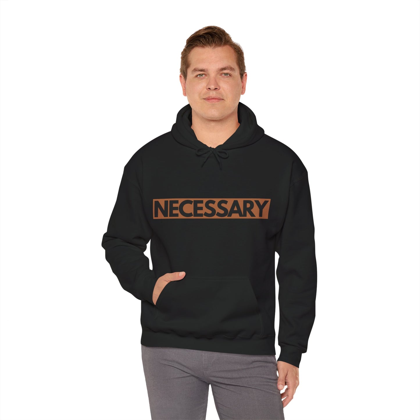 "necessary" Unisex Heavy Blend™ Hooded Sweatshirt
