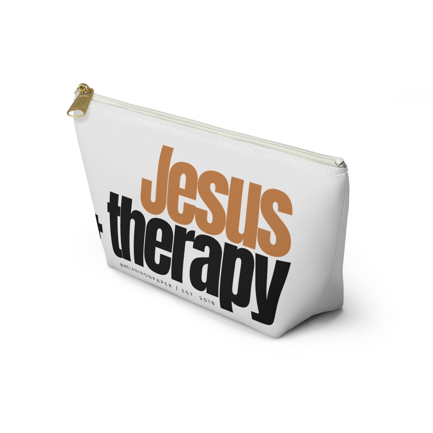 "Jesus + therapy" Accessory Pouch