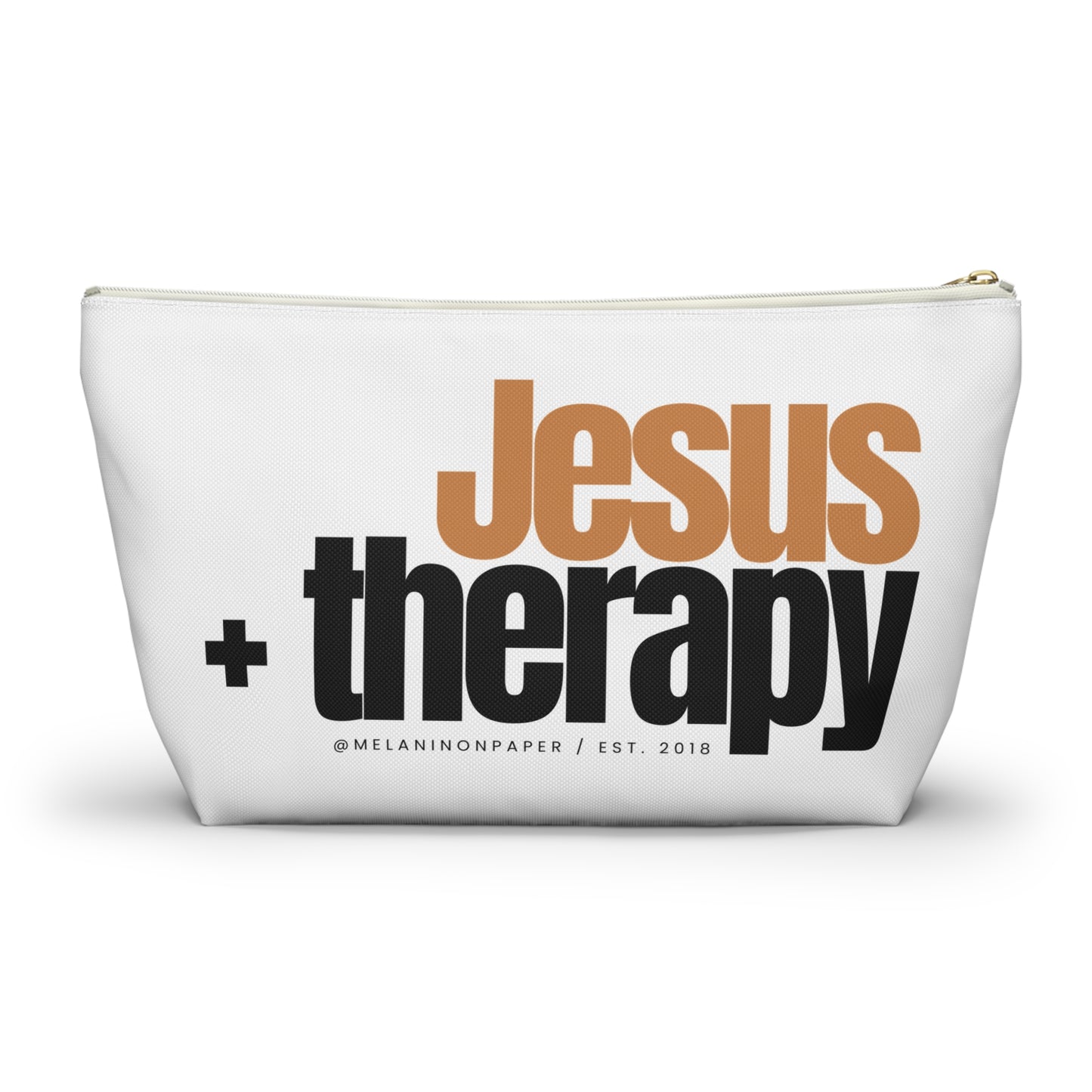 "Jesus + therapy" Accessory Pouch