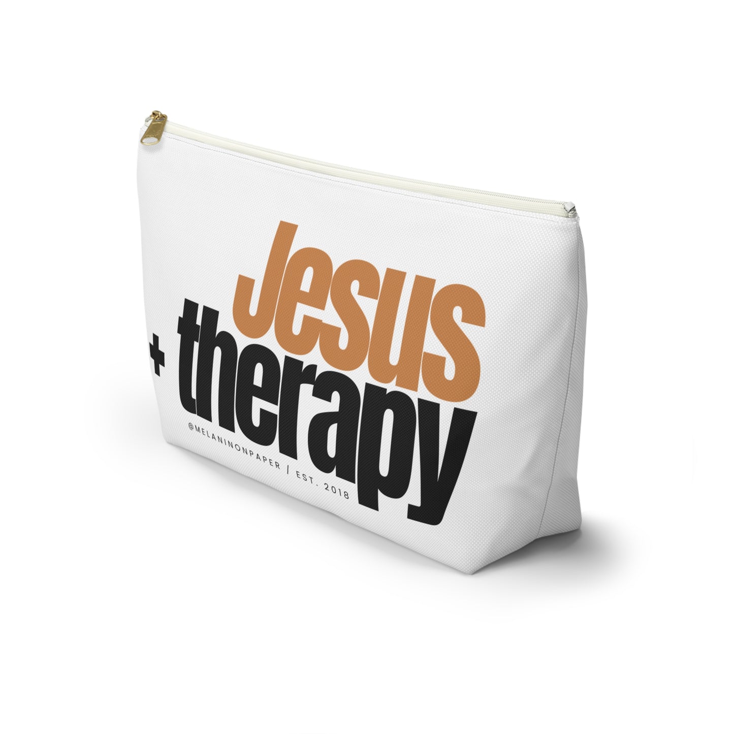 "Jesus + therapy" Accessory Pouch