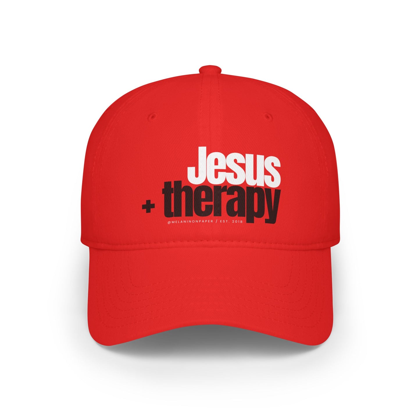 Jesus & Therapy Baseball Cap
