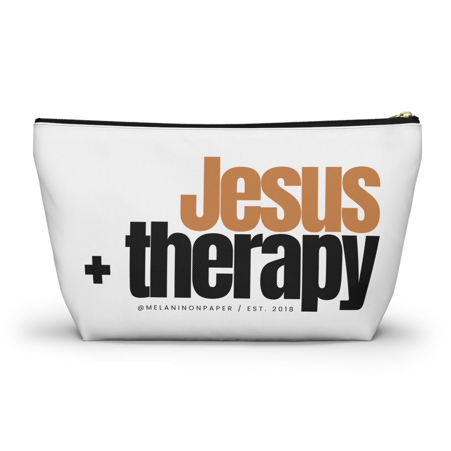 "Jesus + therapy" Accessory Pouch