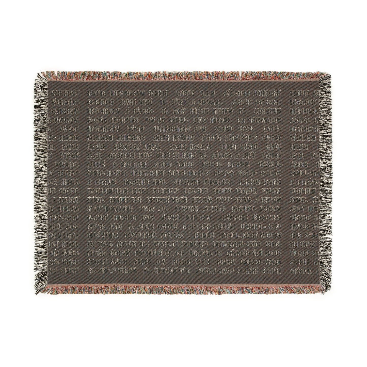 "Revolutionary Black Men" Cozy Woven Blanket