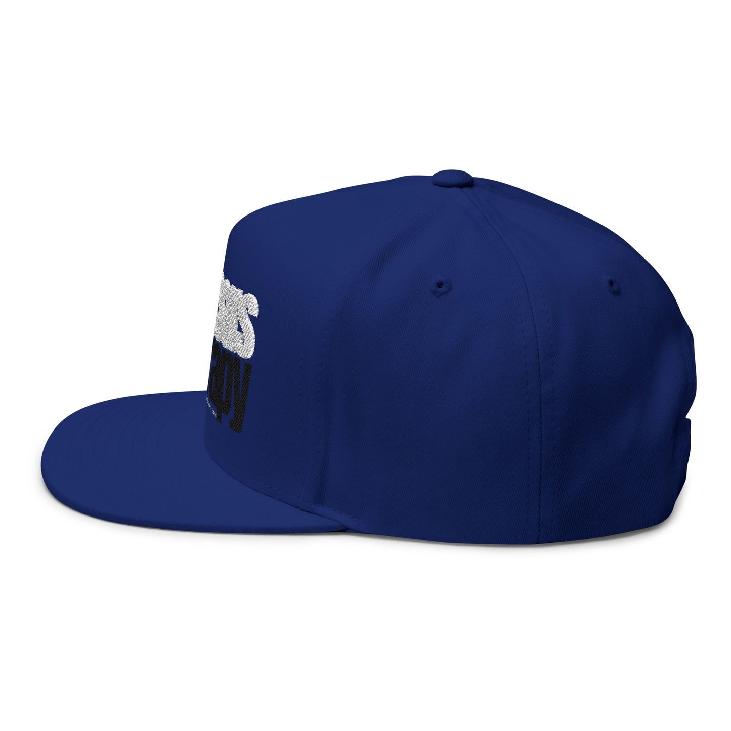 Embroidered Flat Bill Cap - Stylish Faith-Based Headwear, Perfect for Daily Wear, Gifts, Church Events, and More