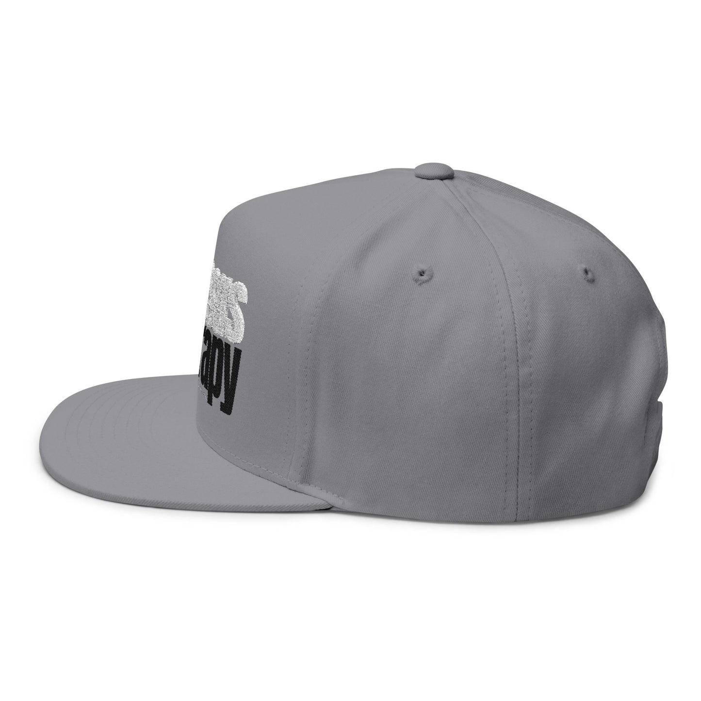Embroidered Flat Bill Cap - Stylish Faith-Based Headwear, Perfect for Daily Wear, Gifts, Church Events, and More
