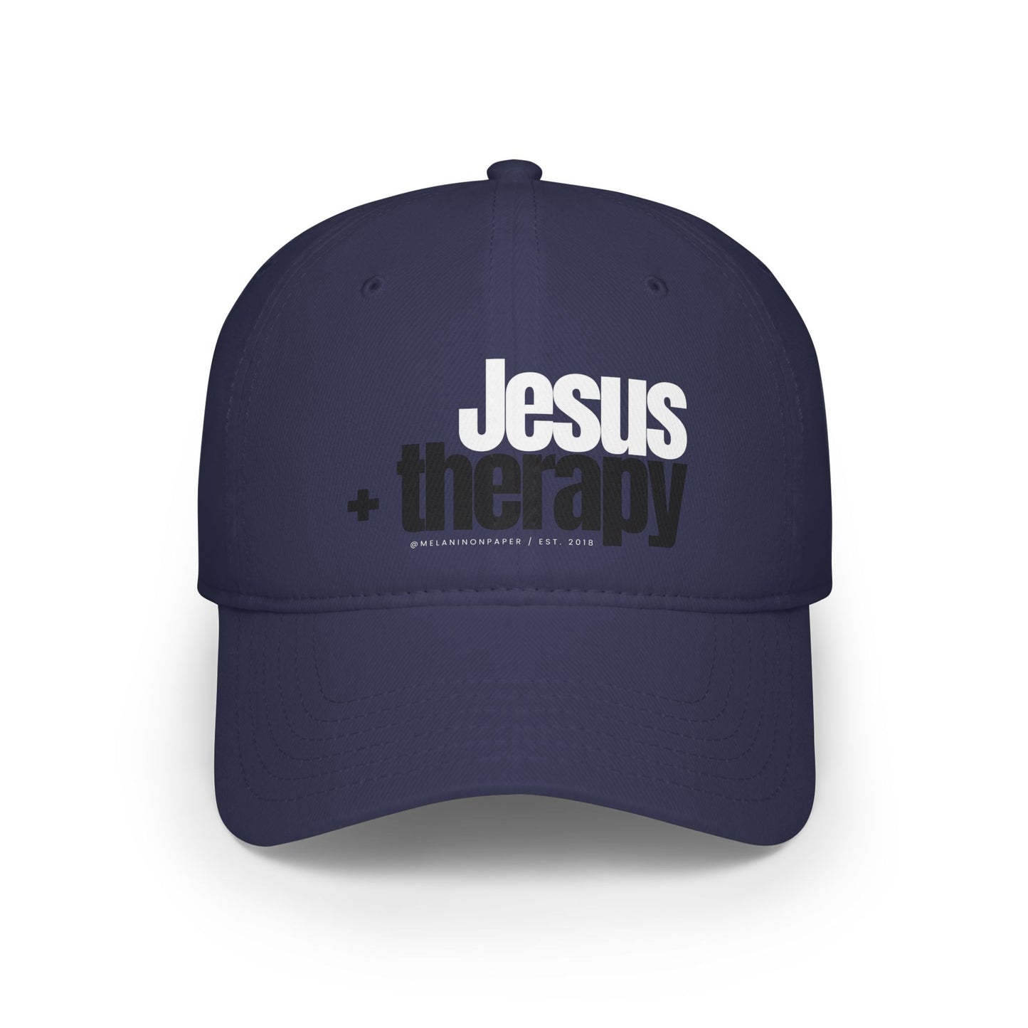 Jesus & Therapy Baseball Cap