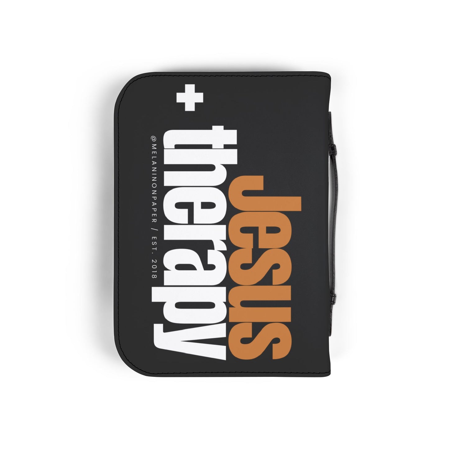 "Jesus & Therapy" Luxe Bible Cover - 4 Sizes Available