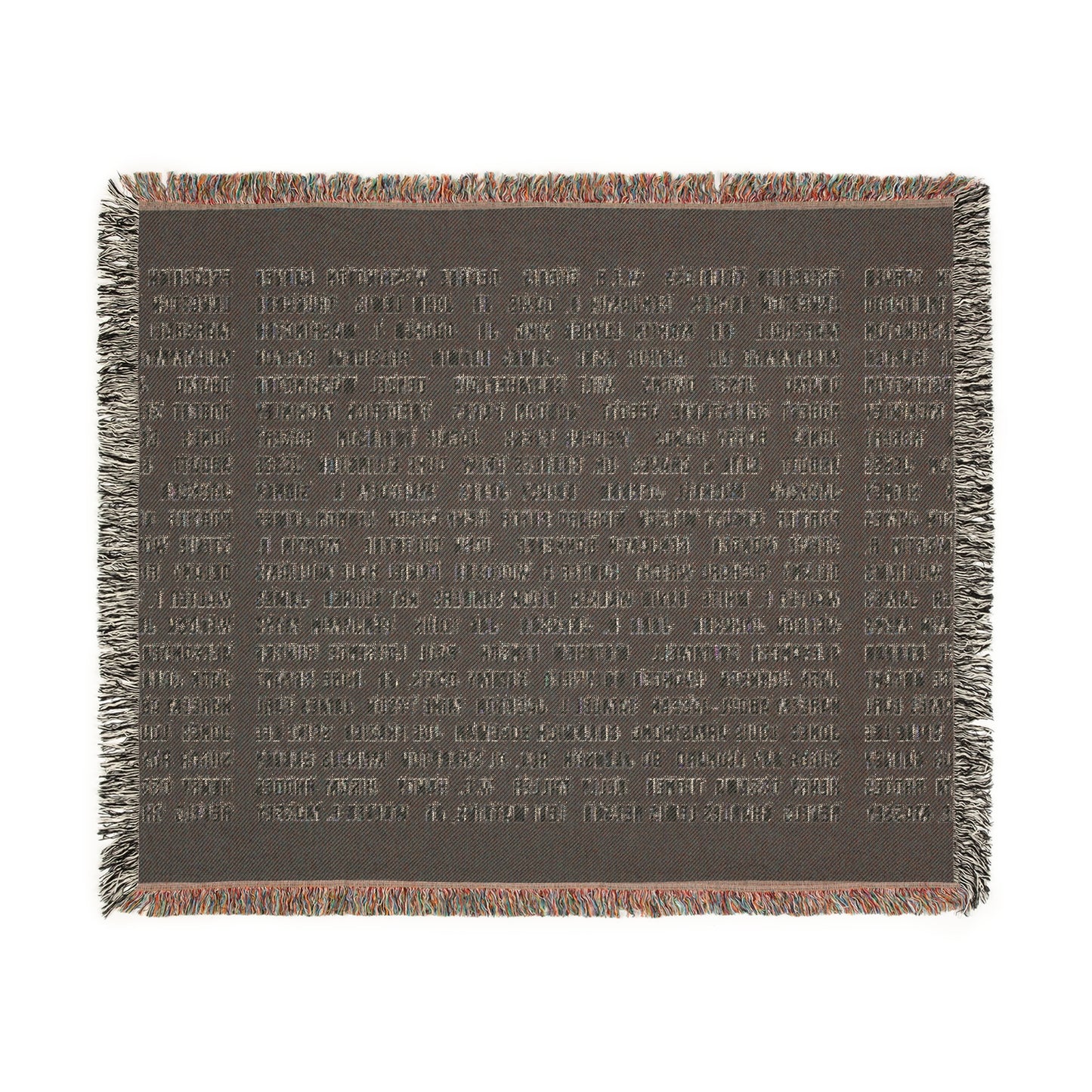 "Revolutionary Black Men" Cozy Woven Blanket
