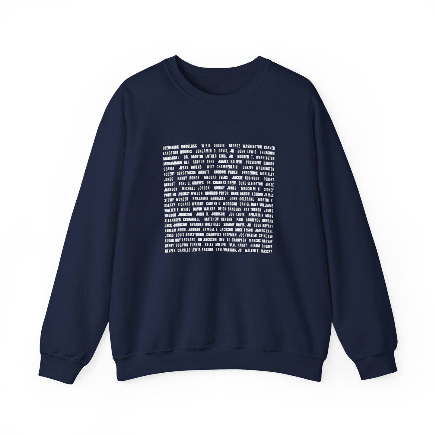 "Revolutionary Black Men" Unisex Heavy Blend™ Crewneck Sweatshirt - Black, Gray, & Navy Blue Available