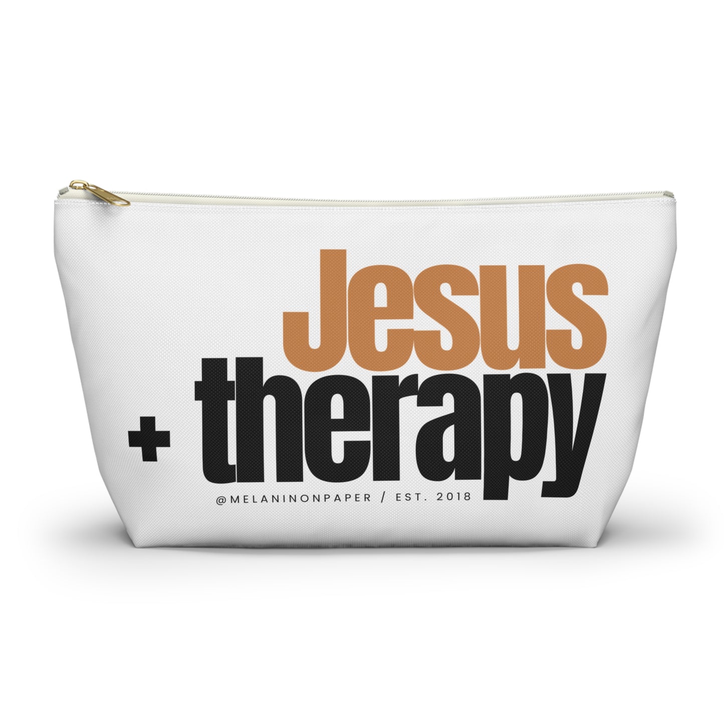 "Jesus + therapy" Accessory Pouch