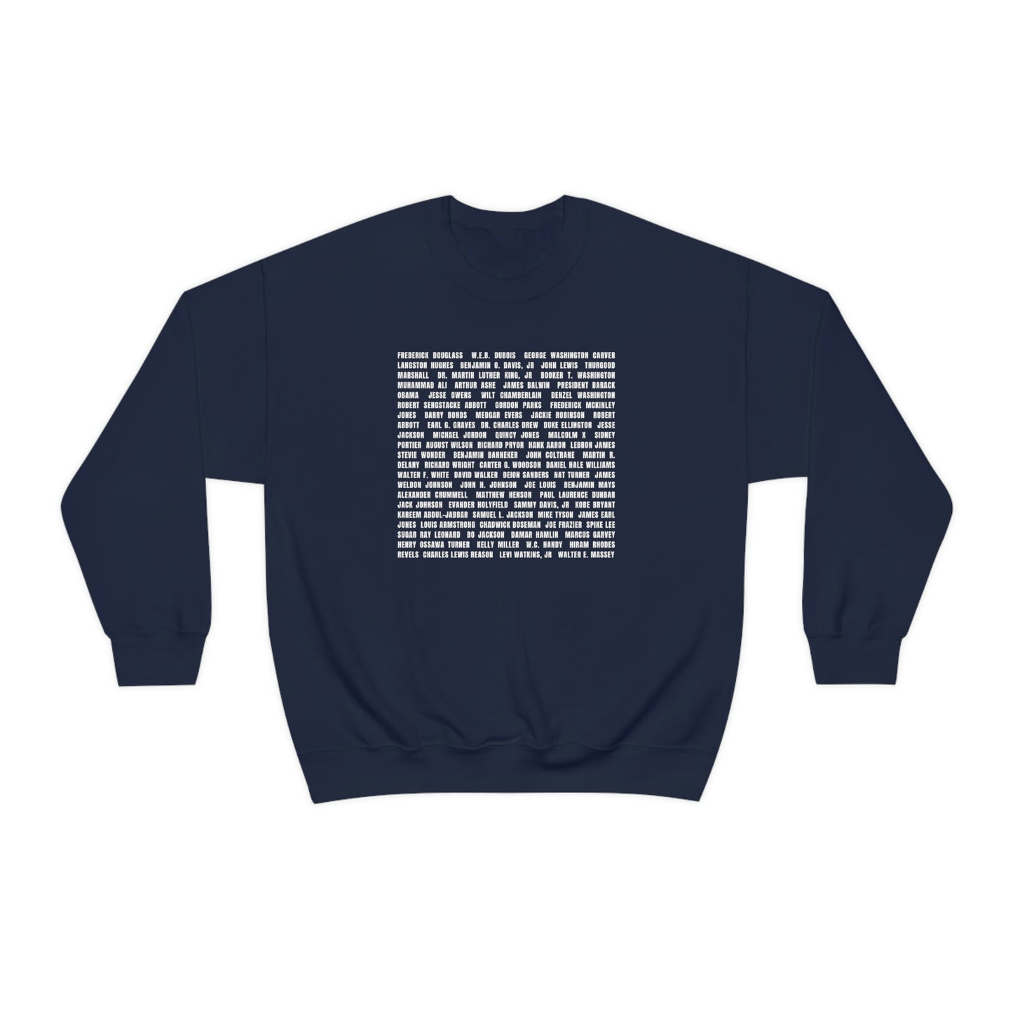 "Revolutionary Black Men" Unisex Heavy Blend™ Crewneck Sweatshirt - Black, Gray, & Navy Blue Available