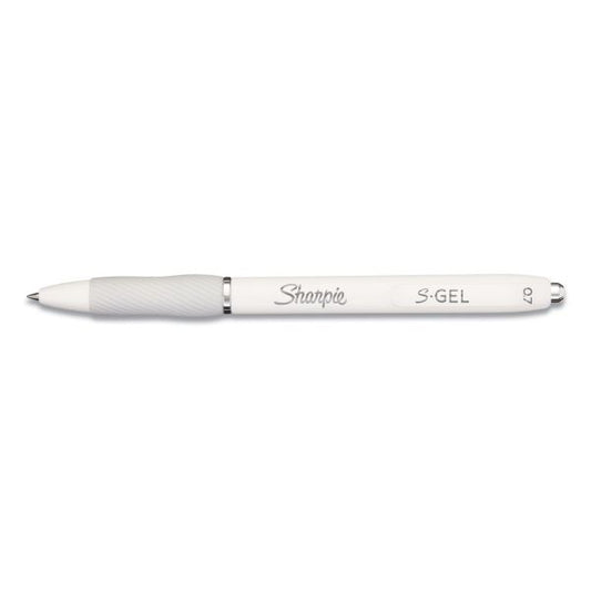 Sharpie® S-Gel Pen (White), Black Ink