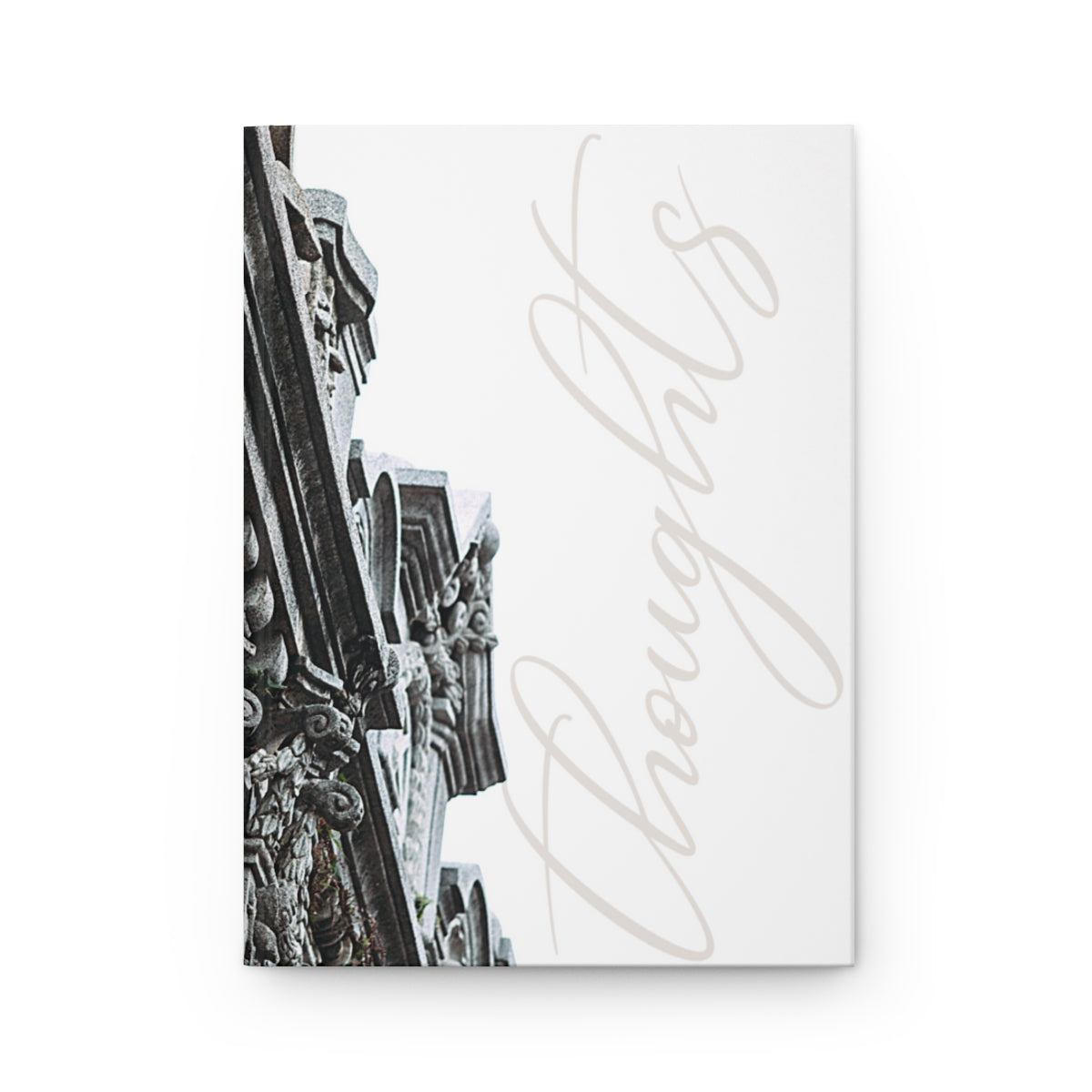 "thoughts" Hardcover Journal Matte