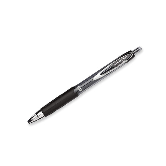 Uni-ball Signo 207 0.7 mm Retractable Gel Pen (Black) - Black Ink