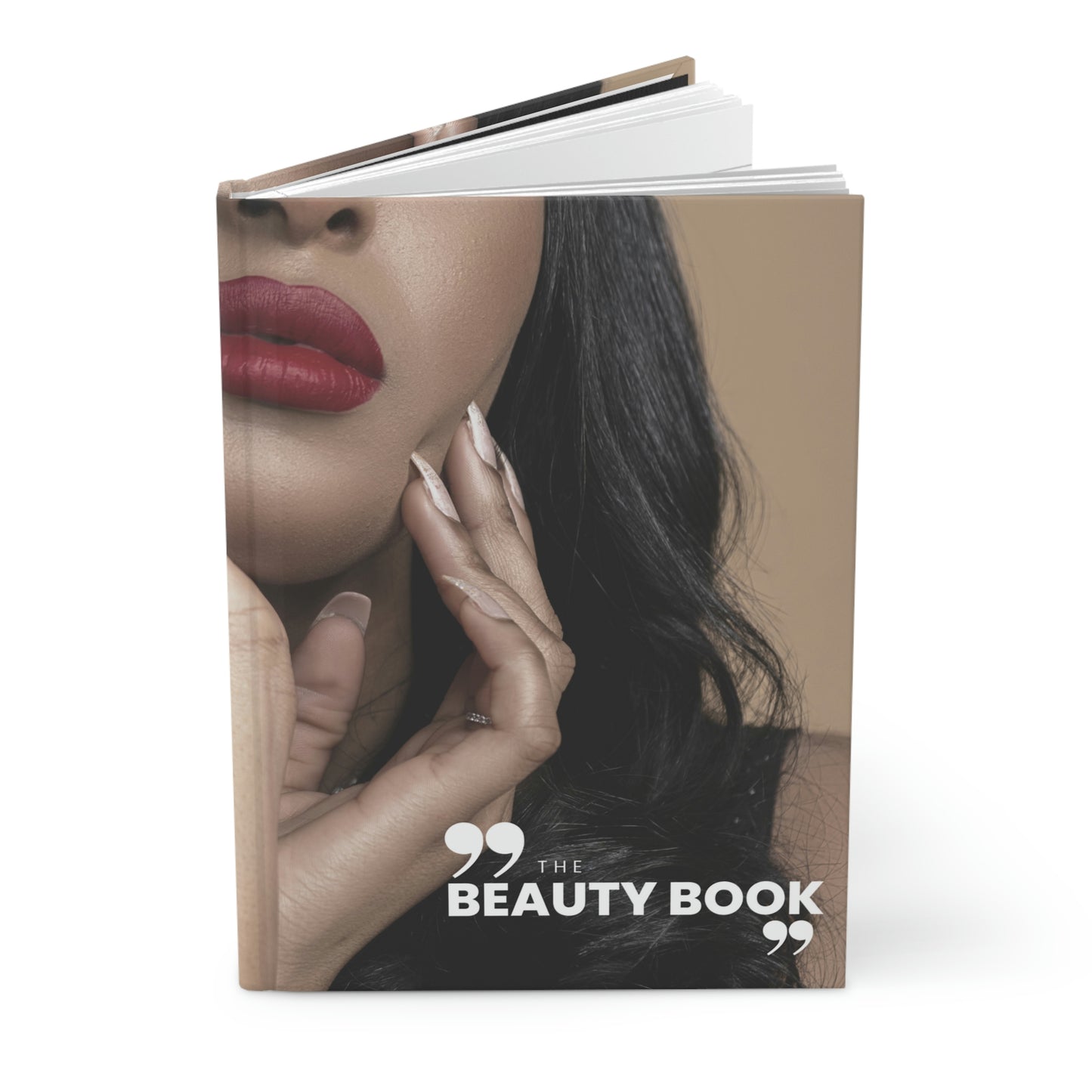 "the beauty book" Velvety Matte Hardcover Journal