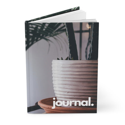 "journal." Hardcover Journal Matte